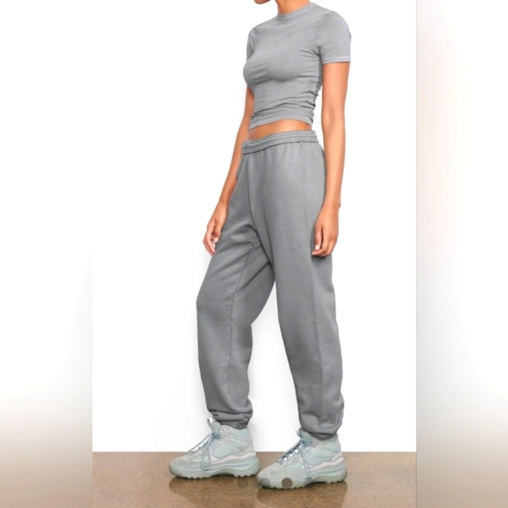 Skims outdoor joggers sweatpants pacific gray - Picture 1 of 4